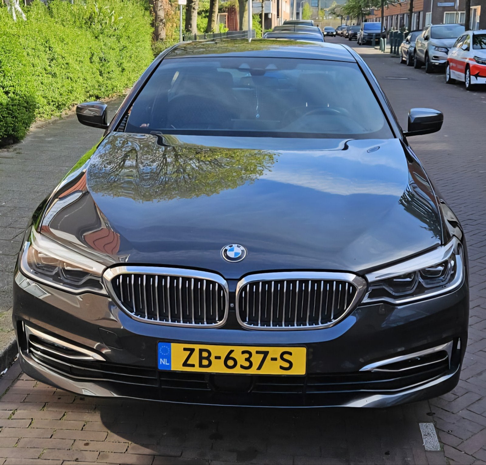 BMW 5-Serie 530i 252pk Aut. 2019 Grijs, 1998 cc, Achterwielaandrijving, 4 cilinders, 2000 kg