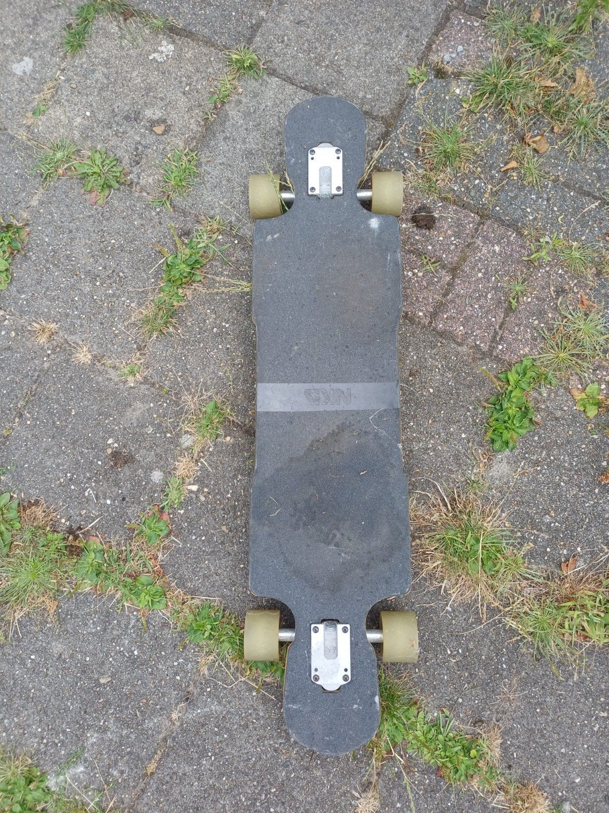 NKD Sports Longboard Skateboard - Zo goed als nieuw, Sport en Fitness, Skateboarden, Ophalen, Gebruikt, Skateboard, Longboard