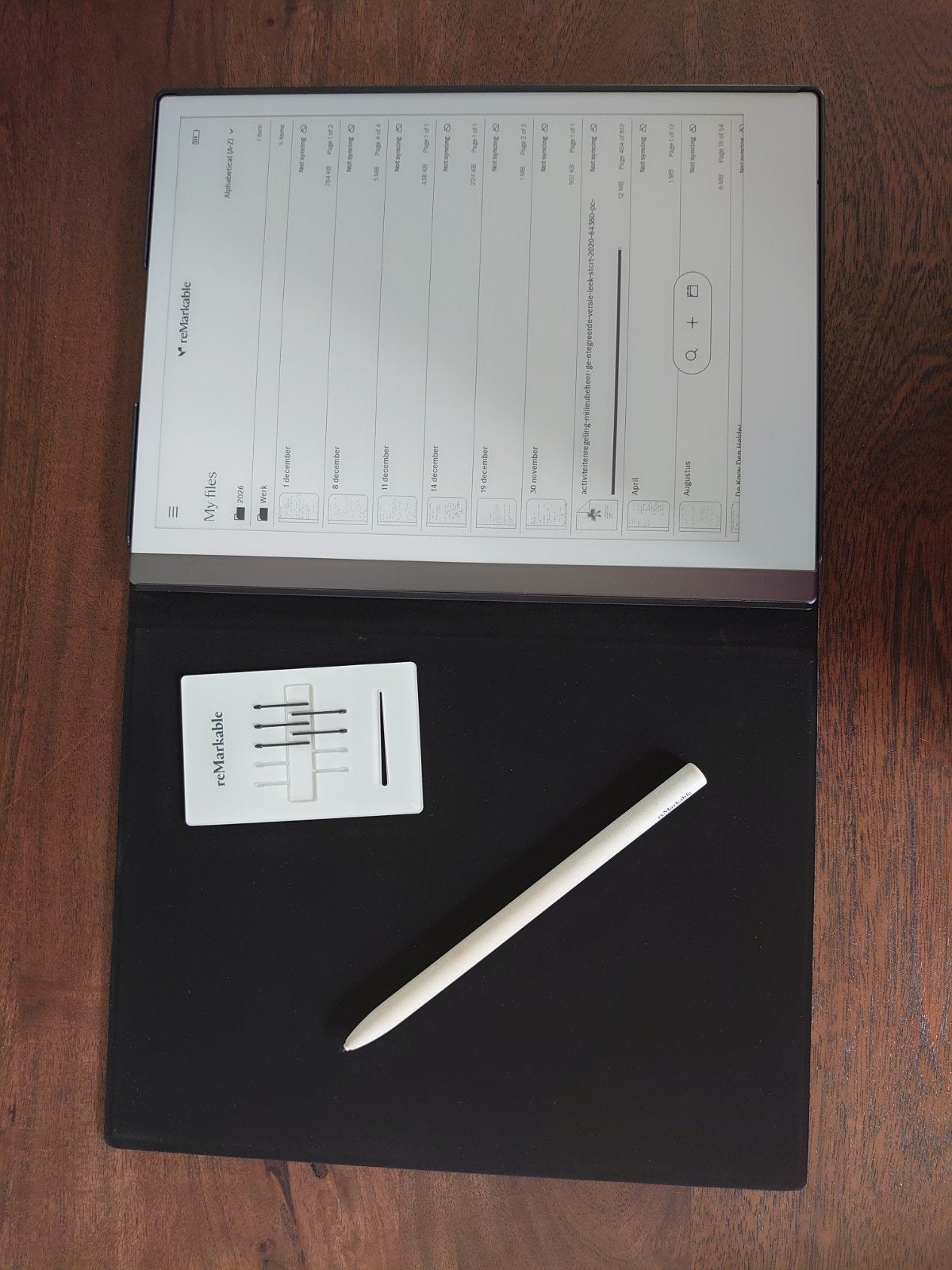 Remarkable2 papertablet met hoes en pen, Ophalen of Verzenden, Zo goed als nieuw, Remarkable