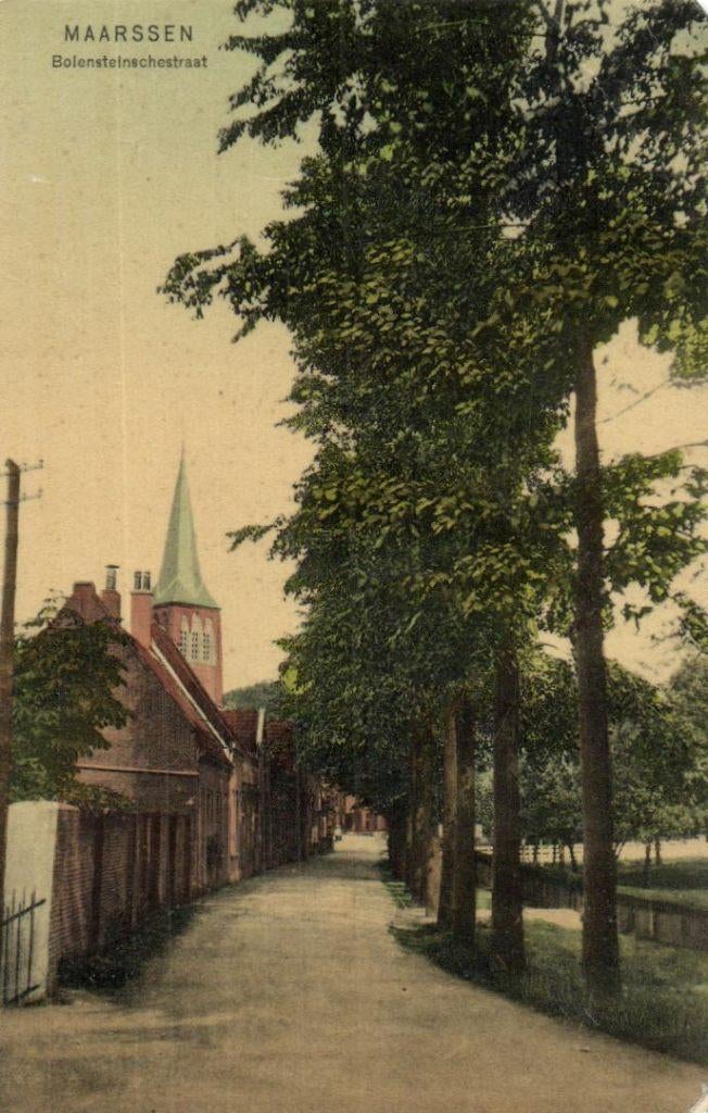 Maarsen - Bolensteinsche straat -1907, Verzenden, Voor 1920, Gelopen, Utrecht