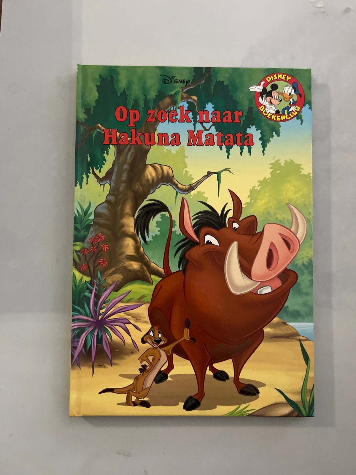Disney Boekenclub: Op zoek naar Hakuna Matata, Boeken, Ophalen of Verzenden, Zo goed als nieuw, Sprookjes