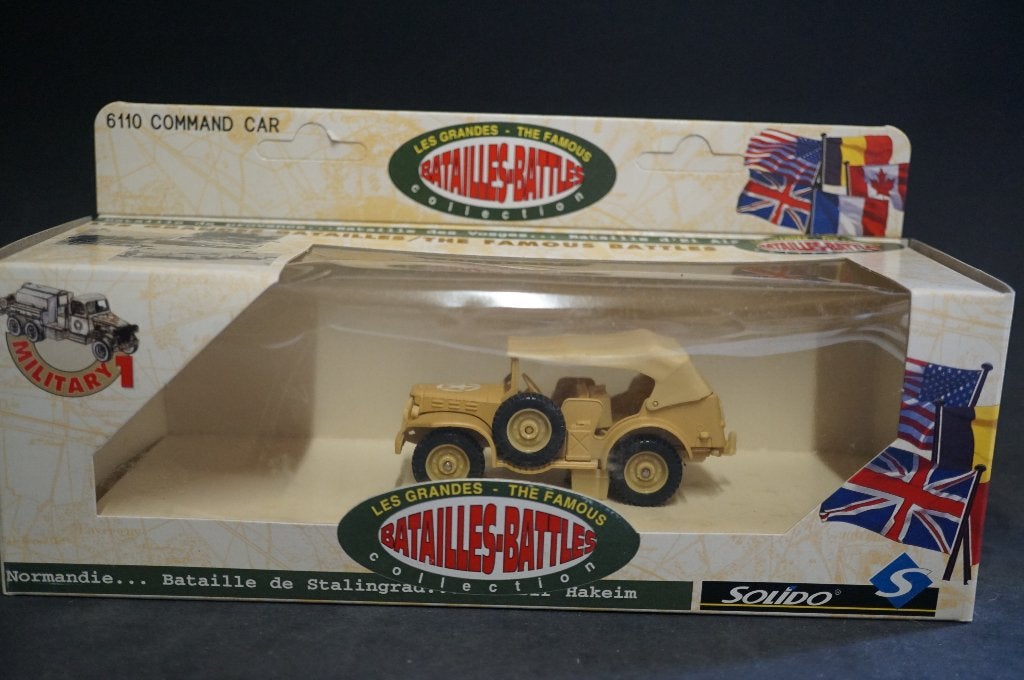 Solido Dodge command car - 1/50 - TOP, Ophalen of Verzenden, Zo goed als nieuw, Auto, Overige merken