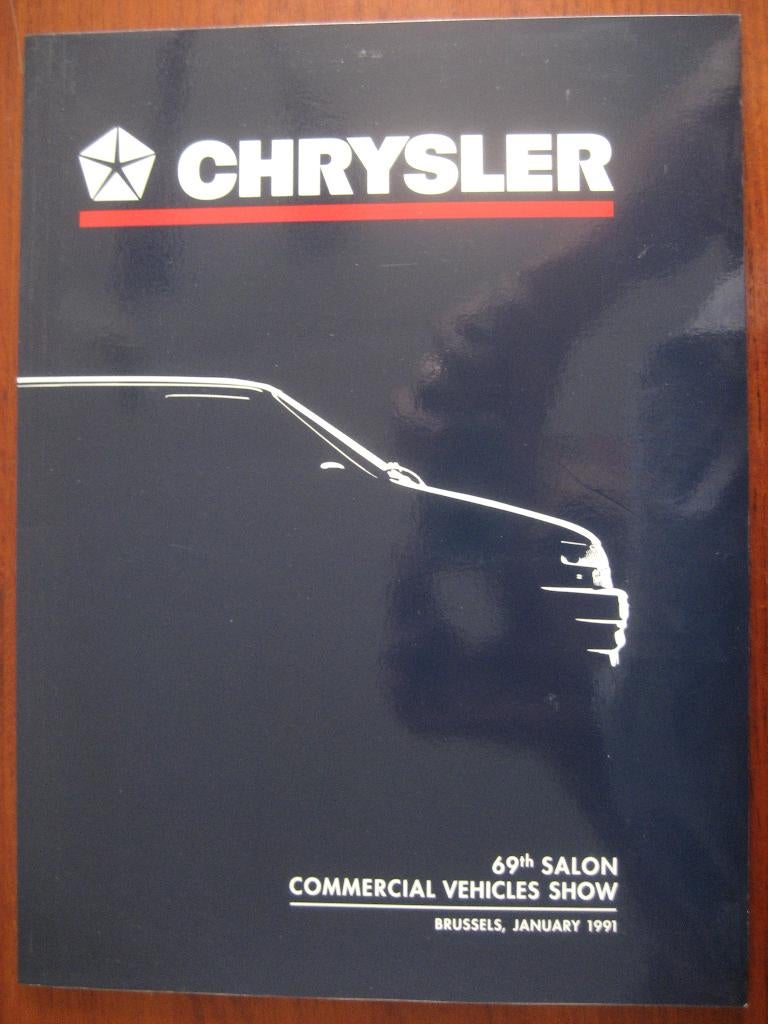 Lege kartonnen map / documentenmap Chrysler Voyager, Ophalen of Verzenden, Nieuw, Overige merken