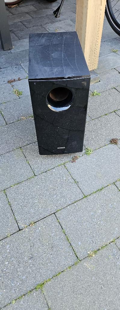 Onkyo SKW-358 Subwoofer – Ophalen Puttershoek, Audio, Tv en Foto, Luidsprekers, Gebruikt, Subwoofer, 120 watt of meer, Ophalen