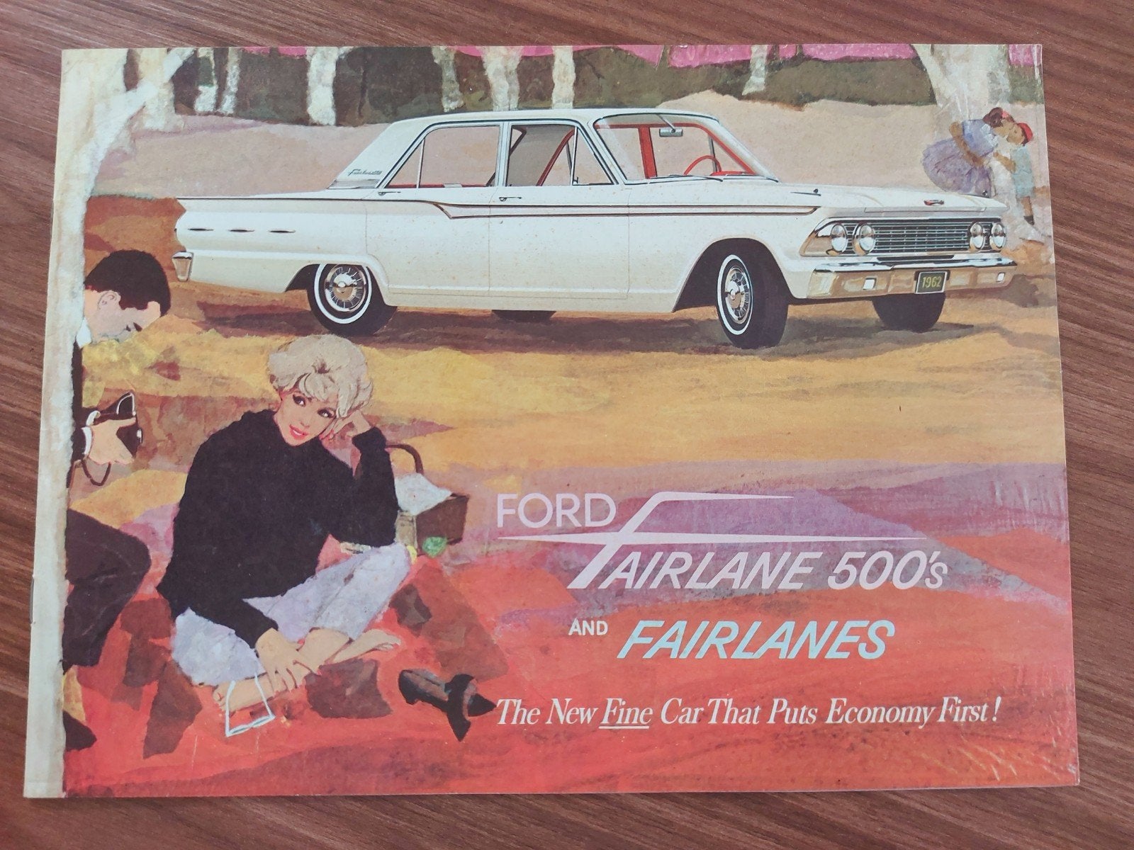 prachtige Ford usa Fairlane folder, Ophalen of Verzenden, Zo goed als nieuw, Ford