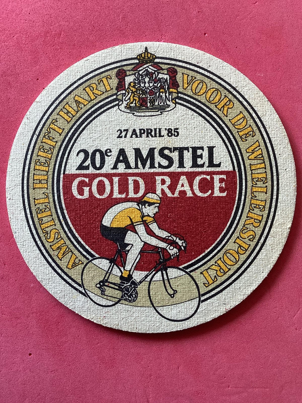 Viltje Amstel Bier 20e Amstel Gold Race, Verzenden, Nieuw, Viltje(s), Amstel