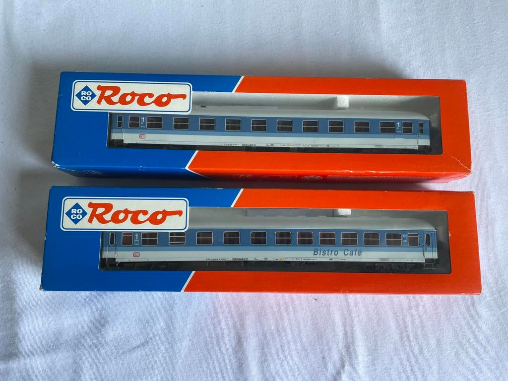Roco DB Interregio rijtuigen 44033-01/02 ARbuimz & Aim, Gelijkstroom, Wagon, Ophalen of Verzenden, Zo goed als nieuw