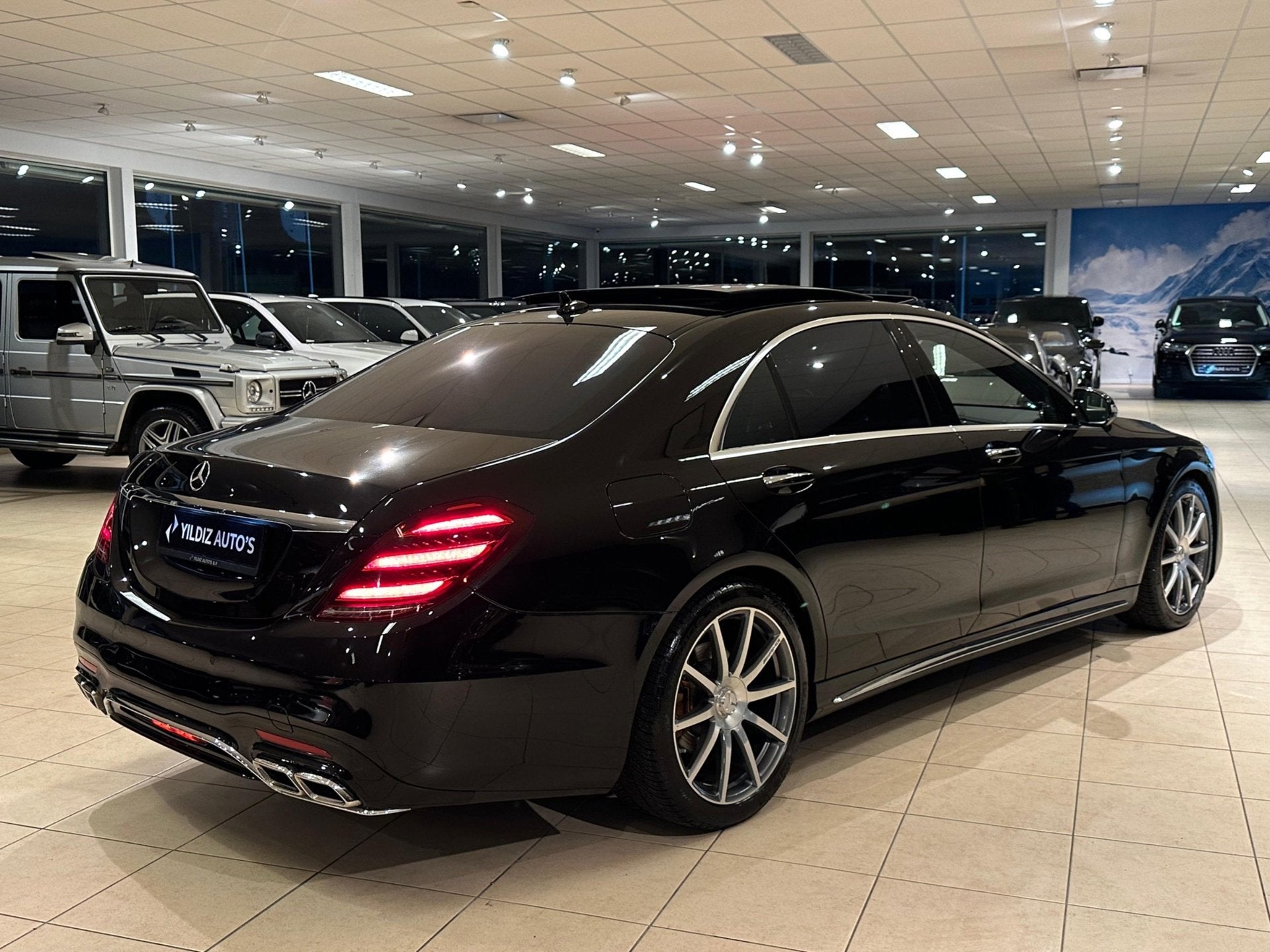 Mercedes-Benz S-klasse S350 d 4Matic Lang|Magic-Sky|3D-Burme, Auto's, Automaat, Gebruikt, 2925 cc, Met garantie (alle)