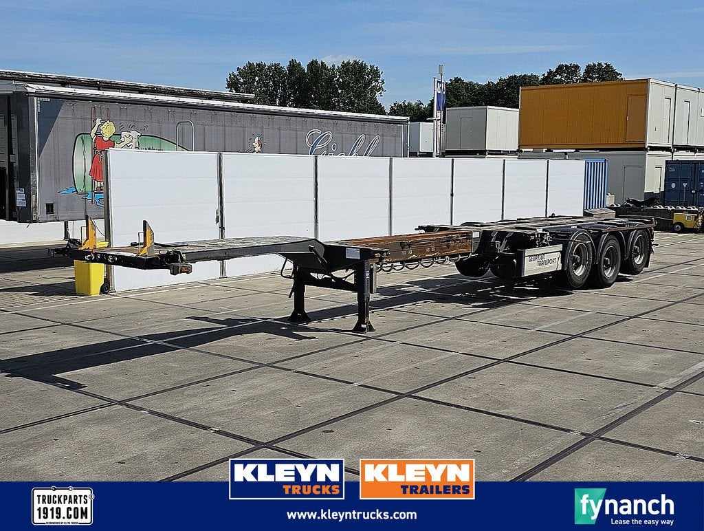 D-TEC FT-43-03V multi 2x lift axle, Overige kleuren, Origineel Nederlands, Bedrijf, Aanhangers en Opleggers