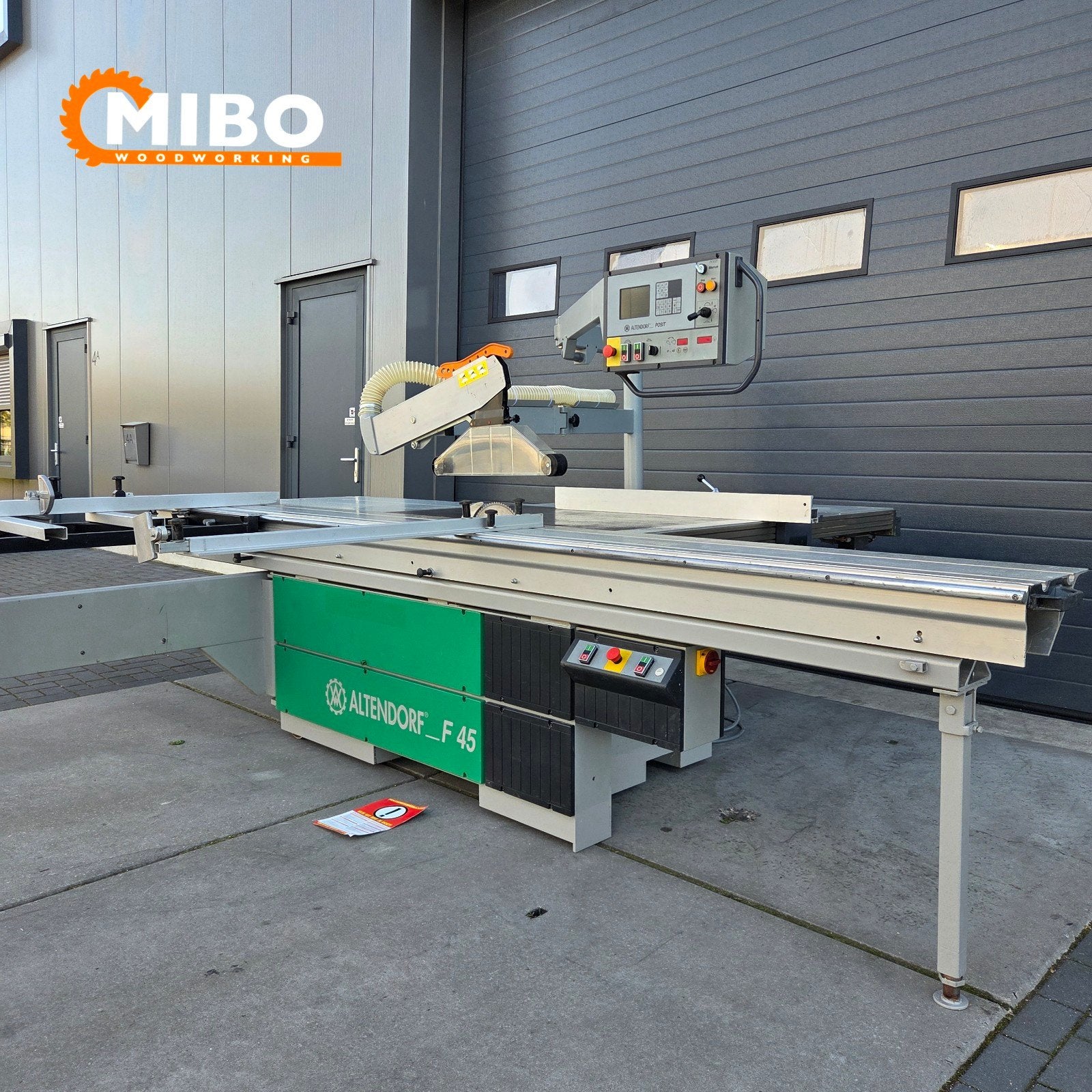 Altendorf F45 Formaatzaag 3800mm 3assen vol ** Groot scherm, Altendorf martin scm robland felder hammer, 70 mm of meer, Overige typen