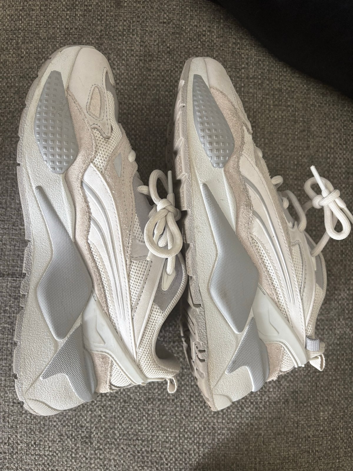 Puma RS-X sneakers maat 39 - Zo goed als nieuw, Ophalen of Verzenden, Zo goed als nieuw, Grijs, Sneakers of Gympen