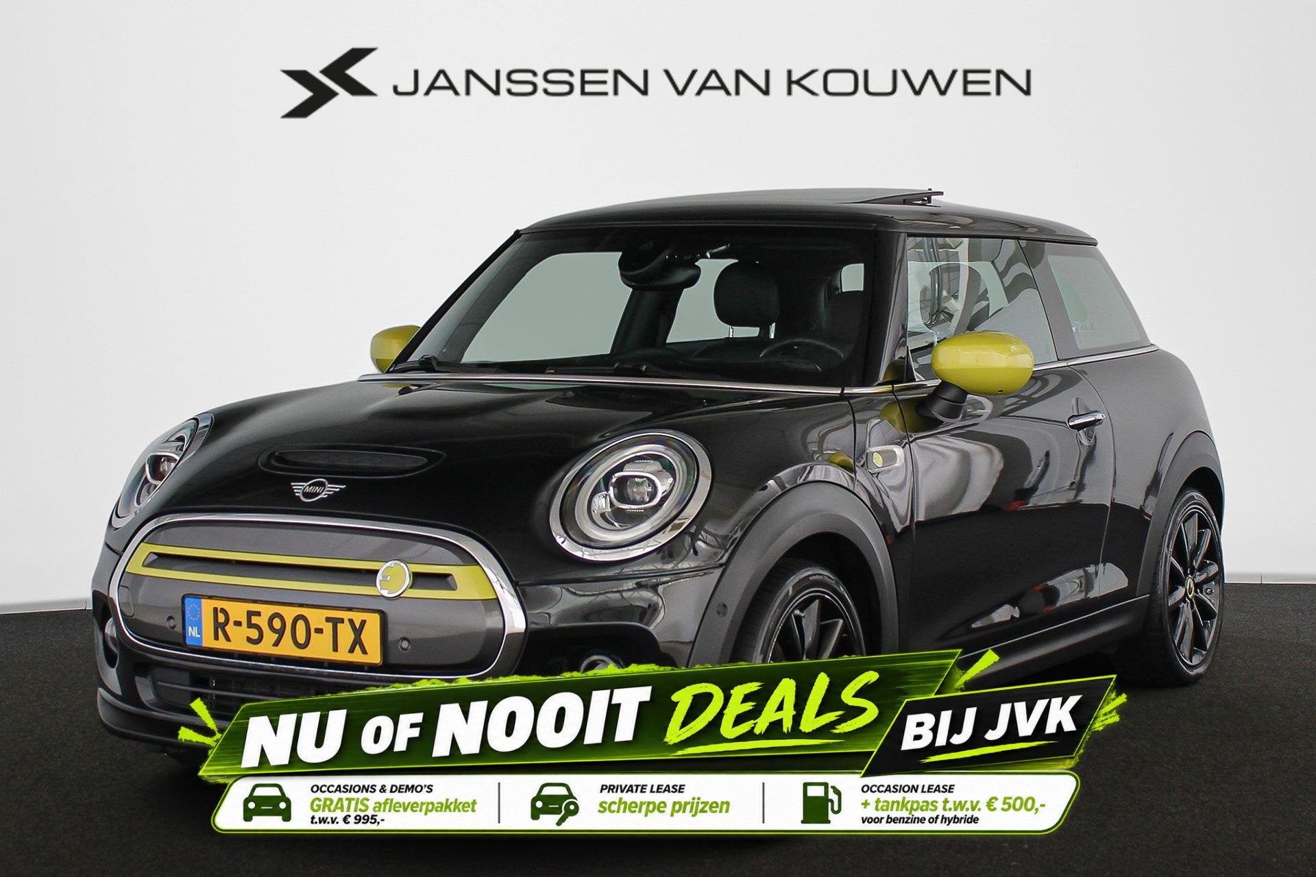 MINI Electric Yours 33 kWh Pano Stoelverwarming Keyless Head