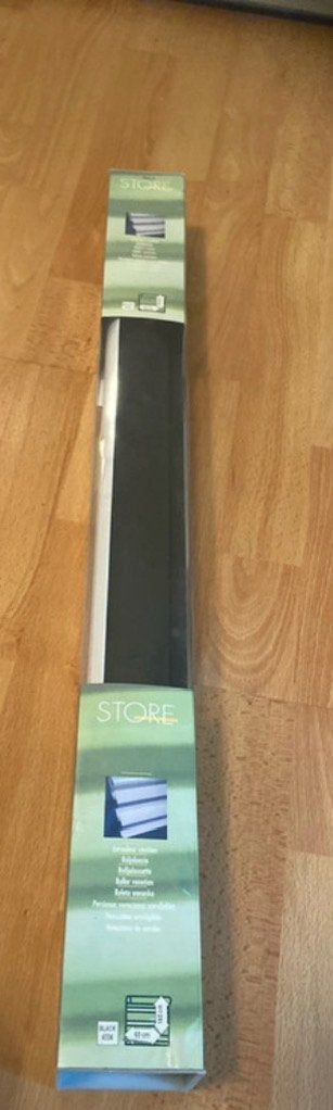 Duo gordijn rolgordijn duorolgordijn zwart max 180 cm, Ophalen, Duo rolgordijn, Rolgordijn, Zwart