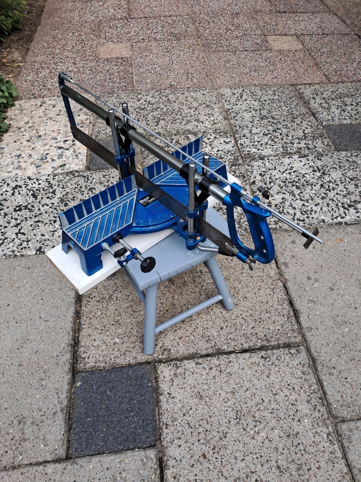verstekzaag., Ophalen, Gebruikt