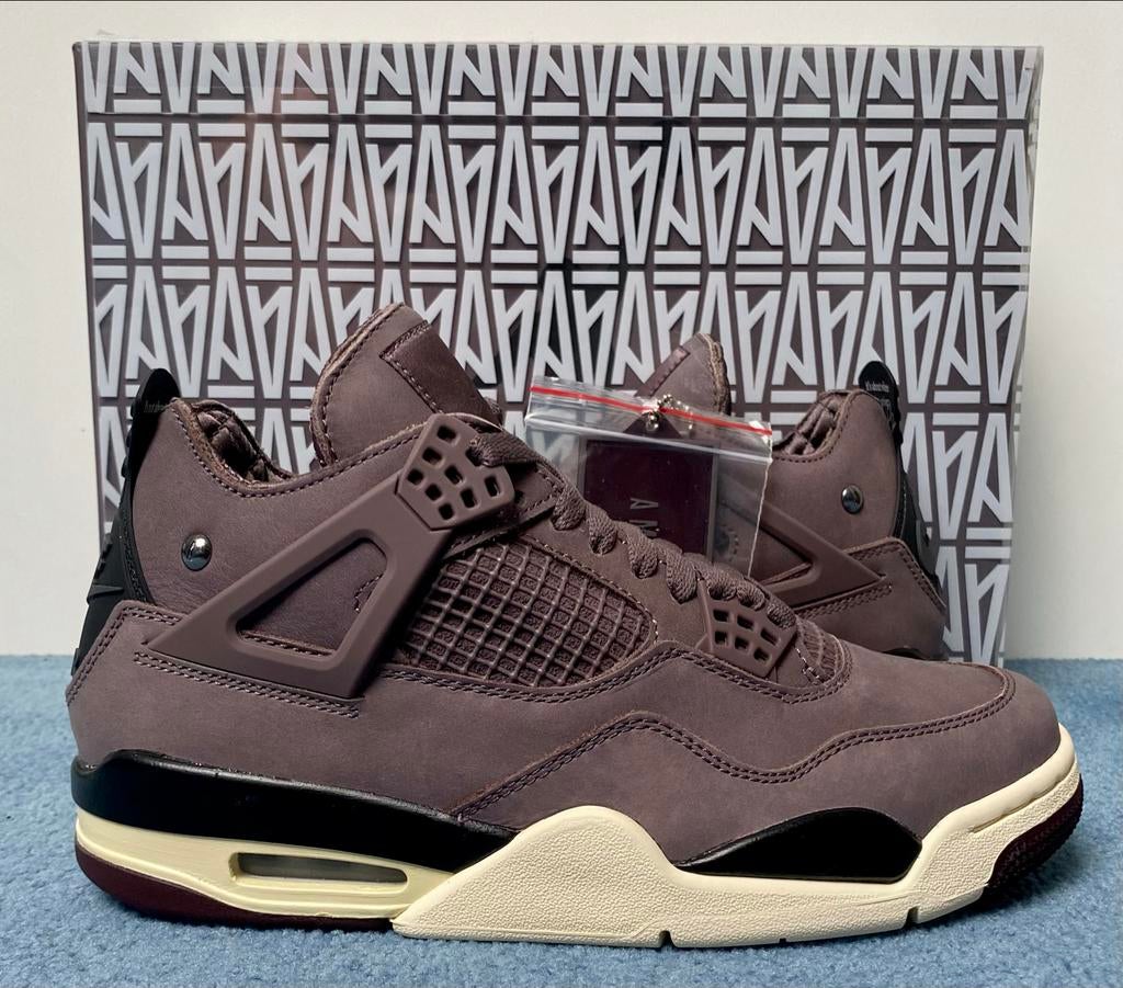 Air Jordan 4 Retro A Ma Maniere Violet Ore/Medium Ash-Black, Ophalen of Verzenden, Nieuw, Overige kleuren, Sneakers of Gympen