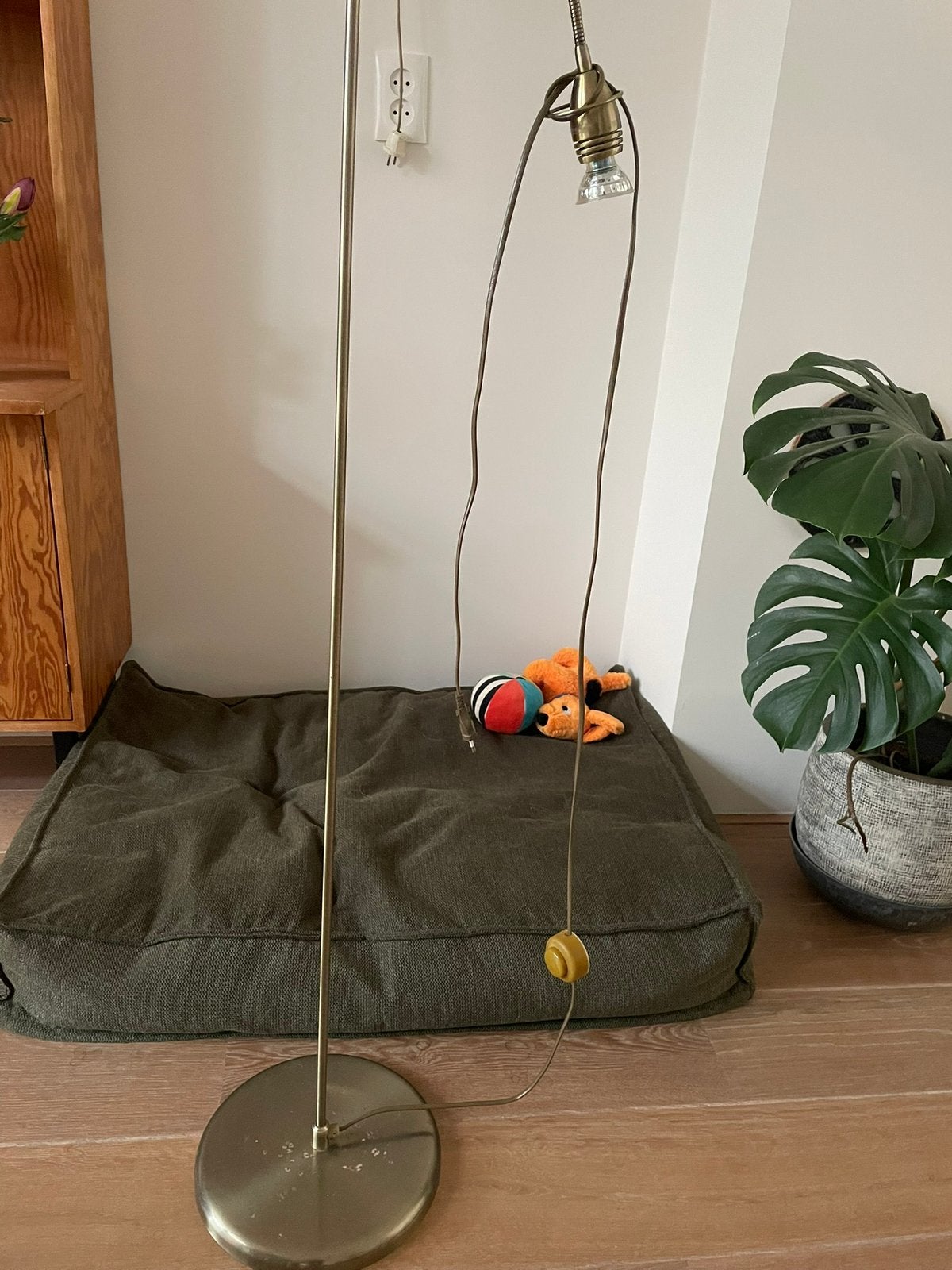 staande leeslamp - vloerlamp, Huis en Inrichting, Lampen | Vloerlampen, Ophalen, Gebruikt, 100 tot 150 cm