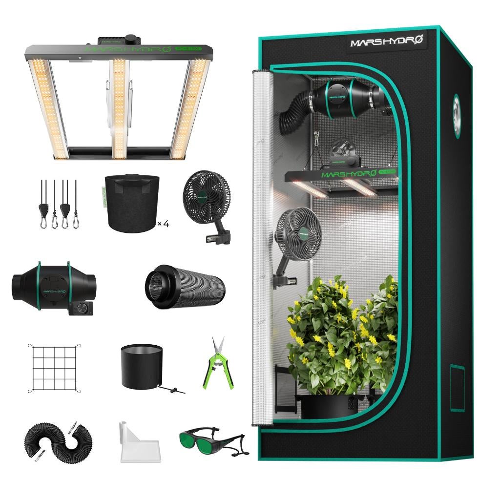 Mars Hydro Full Set Grow Tent, Tuin en Terras, Kweekspullen, Zo goed als nieuw, Kweektent, Ophalen