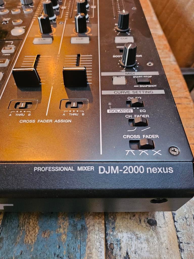 Pioneer DJM 2000NX  dj mengtafel  zwart, Muziek en Instrumenten, Mengpanelen, Ophalen of Verzenden, Zo goed als nieuw, 5 tot 10 kanalen