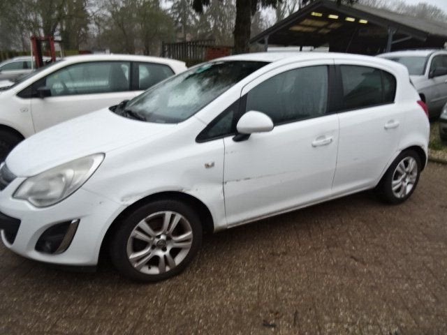 Opel Corsa D A13DTE bj 2011 5d wit voor demontage., Gebruikt, -, -, Opel