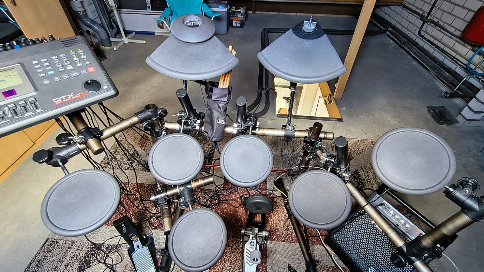 Yamaha met Roland V-drums versterker, Muziek en Instrumenten, Ophalen, Gebruikt, Roland