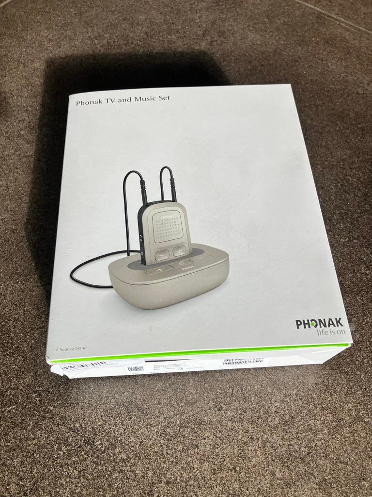 Phonak TVLink II en ComPilot II, Audio, Tv en Foto, Ophalen of Verzenden, Gebruikt, Minder dan 2 meter, Overige kabels