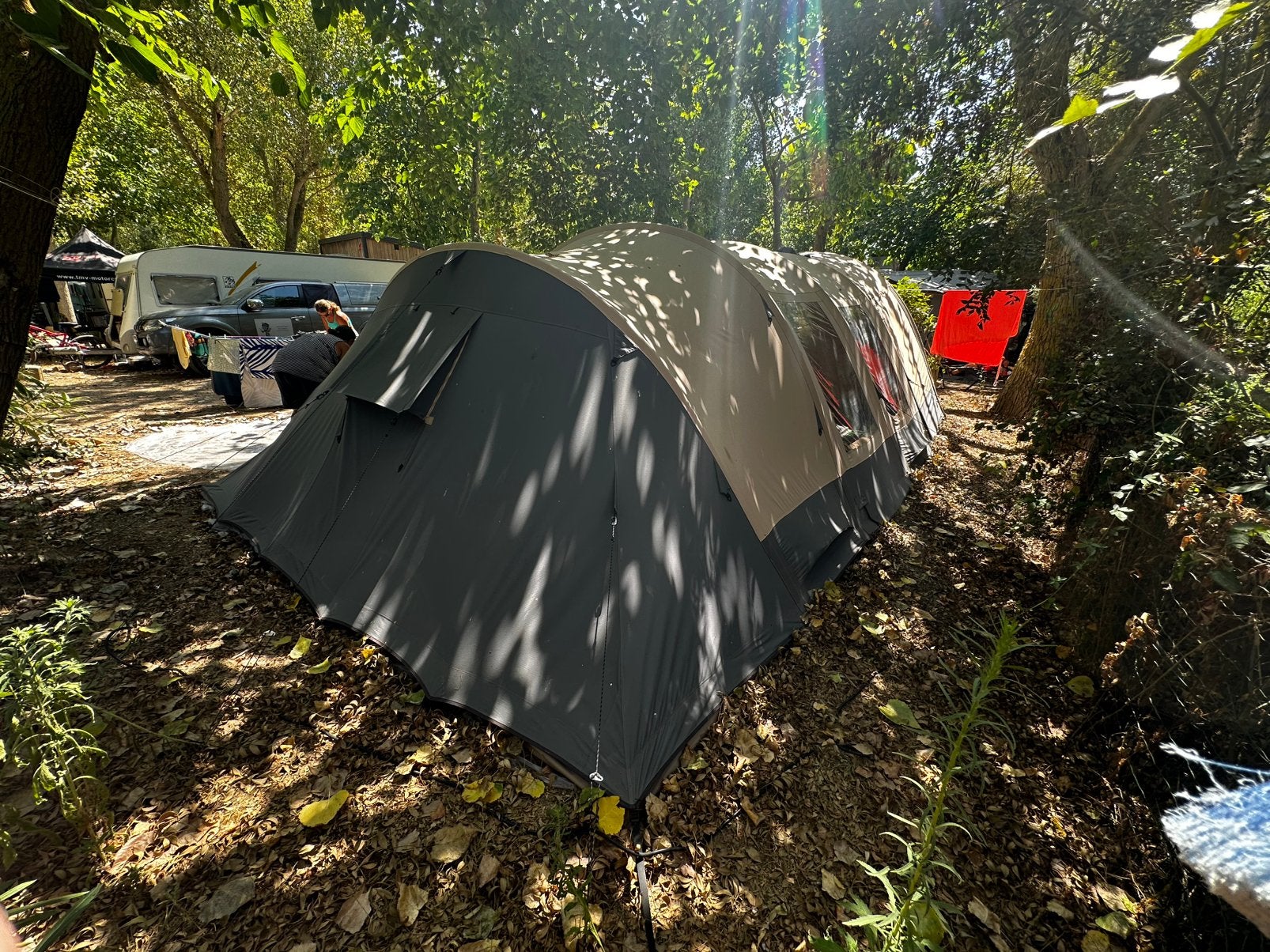Bardani Prestige 410 RSC – 5-persoons katoenen familietent, Ophalen, Gebruikt, Tot en met 5