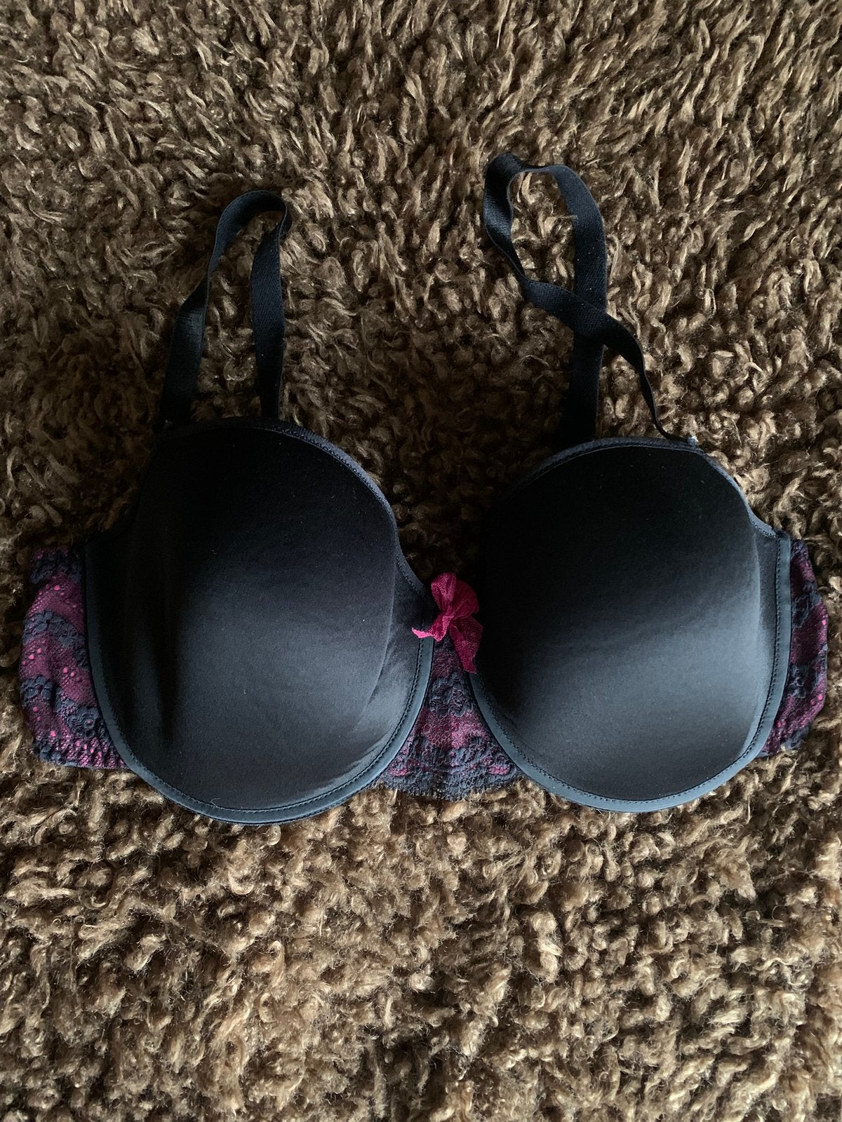 Zwarte padded beugel bh 85D Passionata, Ophalen of Verzenden, Zwart, BH