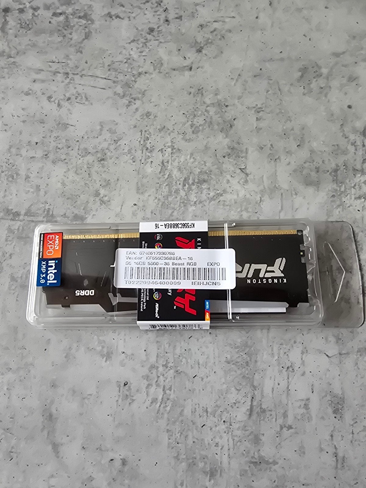 Kingston Fury DDR5 16GB 5600MHz RAM Geheugen, Computers en Software, RAM geheugen, Nieuw, Ophalen of Verzenden, Desktop, DDR5