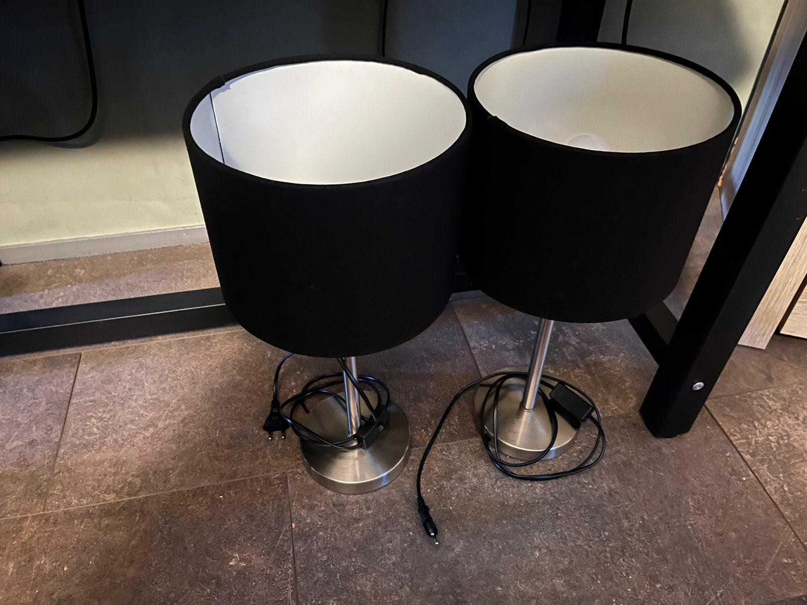 2 tafel lampen, Ophalen, Zo goed als nieuw