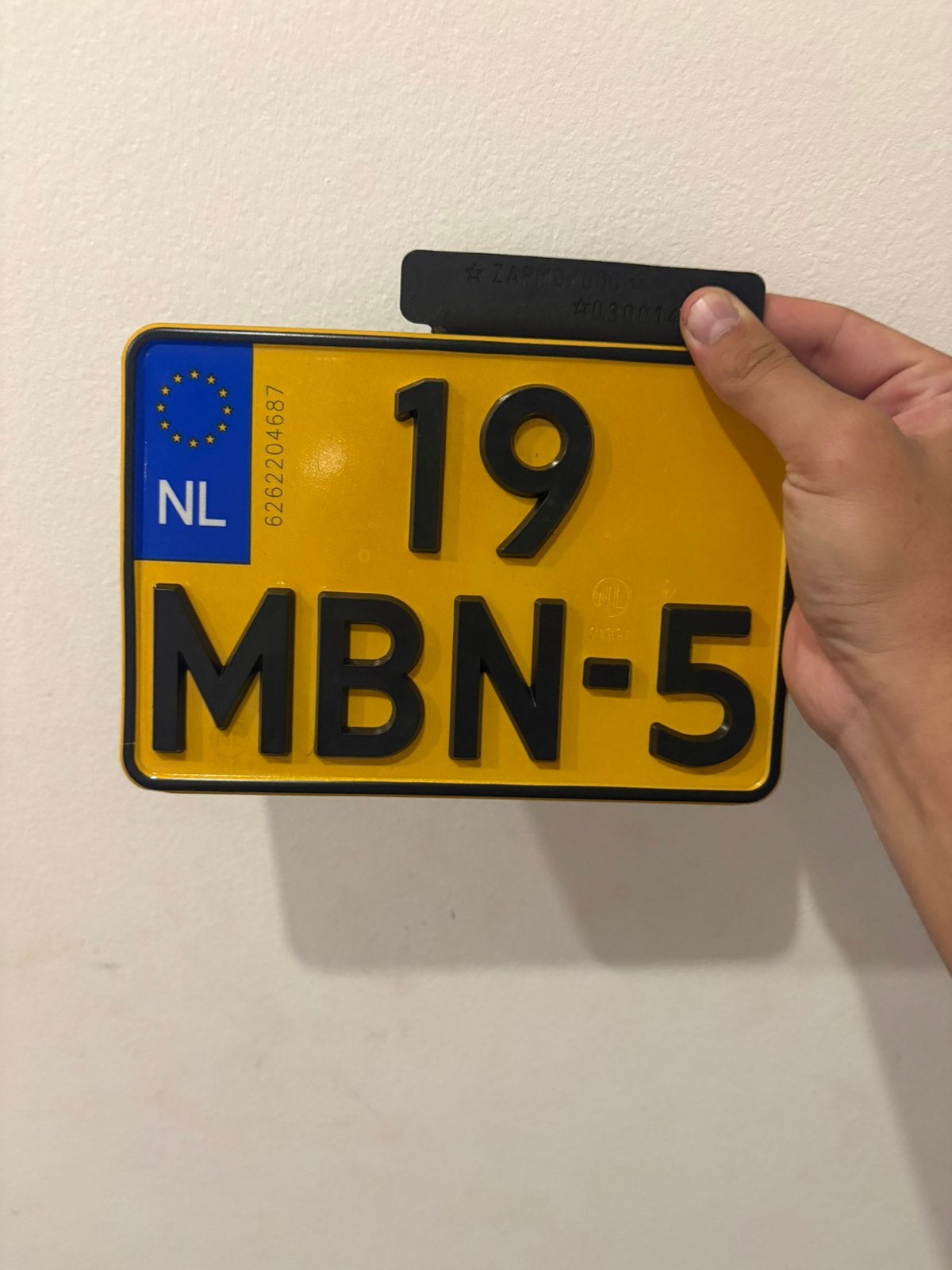 Giler runner A1 kenteken nummer WOK, Ophalen of Verzenden