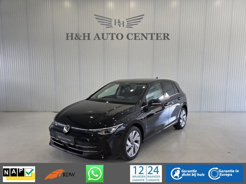 Volkswagen Golf 1.5 eHybrid Style BTW |Carplay|Cruise Contro, Auto's, Volkswagen, Automatische klimaatregeling, Zwart, 4 cilinders
