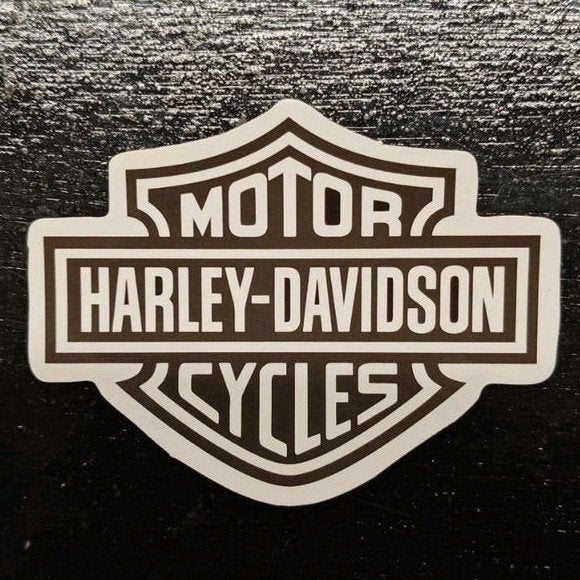 Harley Davidson Logo PVC Sticker, Ophalen of Verzenden