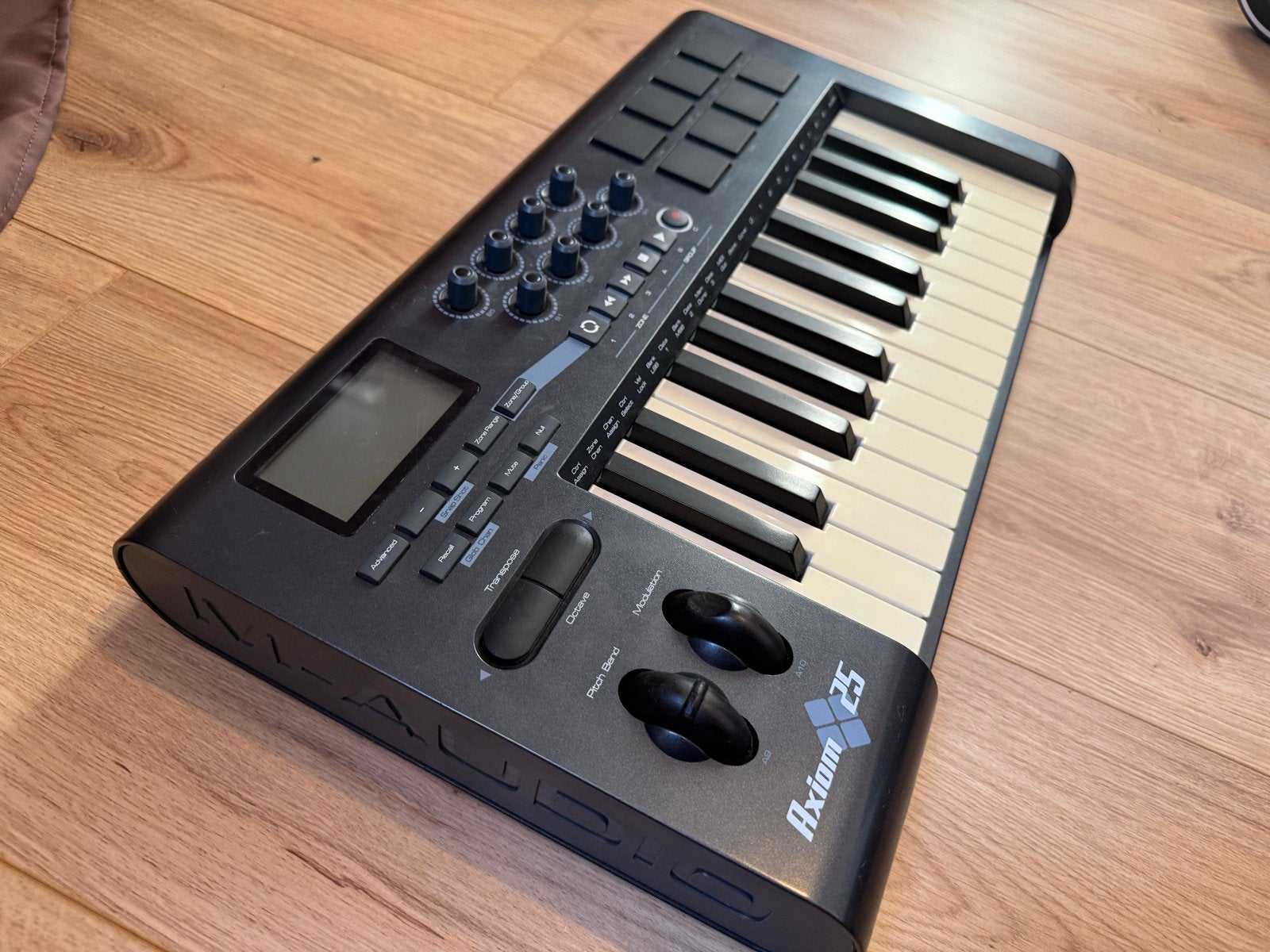 M-Audio Axiom 25 MIDI Controller Keyboard, Overige merken, Gebruikt, Aanslaggevoelig, Overige aantallen