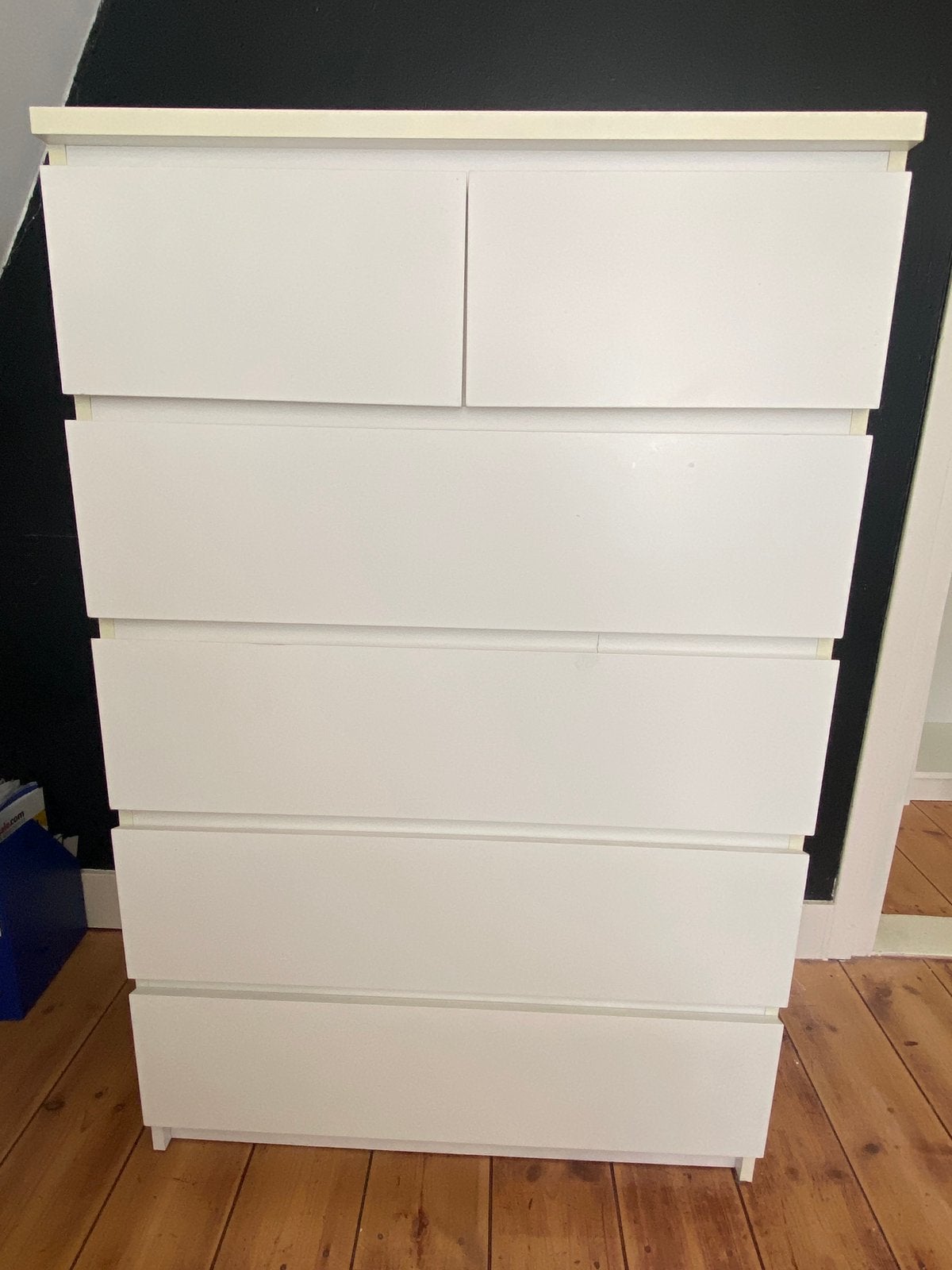 Ikea ladekast type Malm, Huis en Inrichting, Kasten | Ladekasten, Ophalen, Gebruikt, 5 laden of meer, 100 tot 150 cm