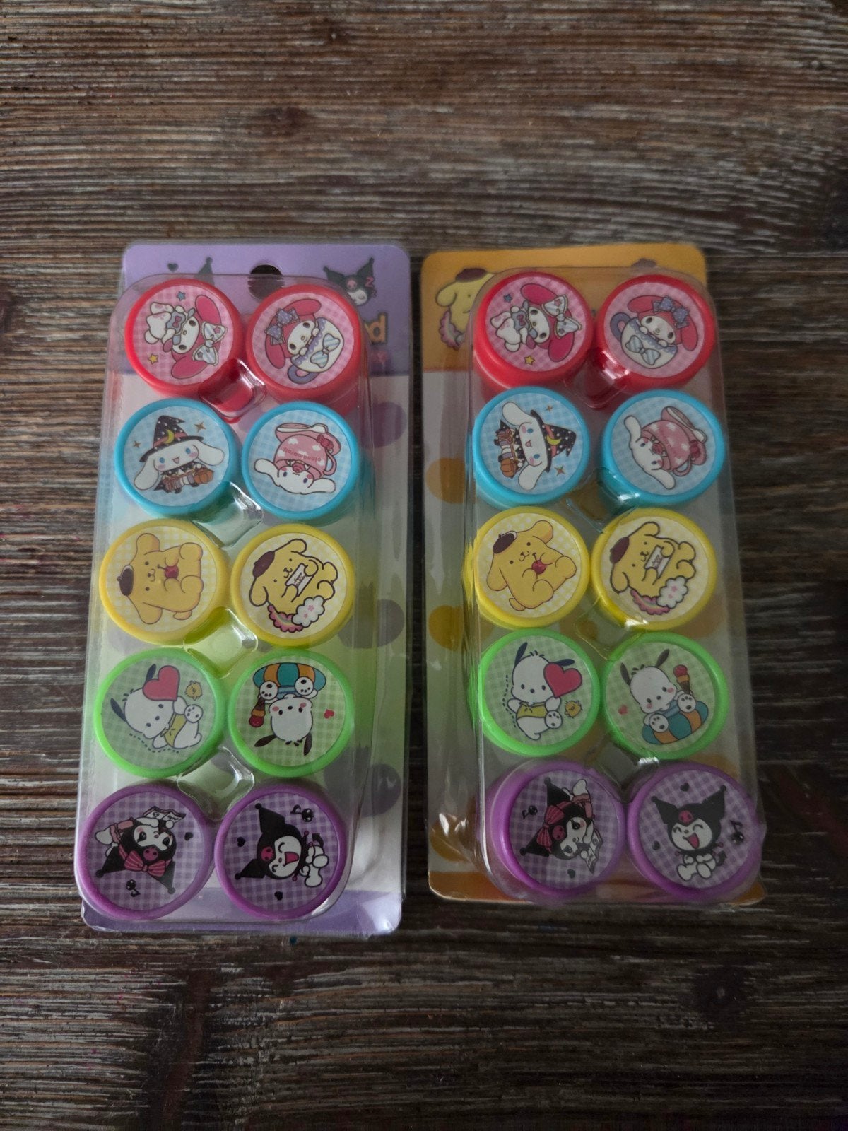 Nieuwe Sanrio Kawaii Stempelset (10 stuks) – My Melody Kurom, Ophalen of Verzenden, Nieuw
