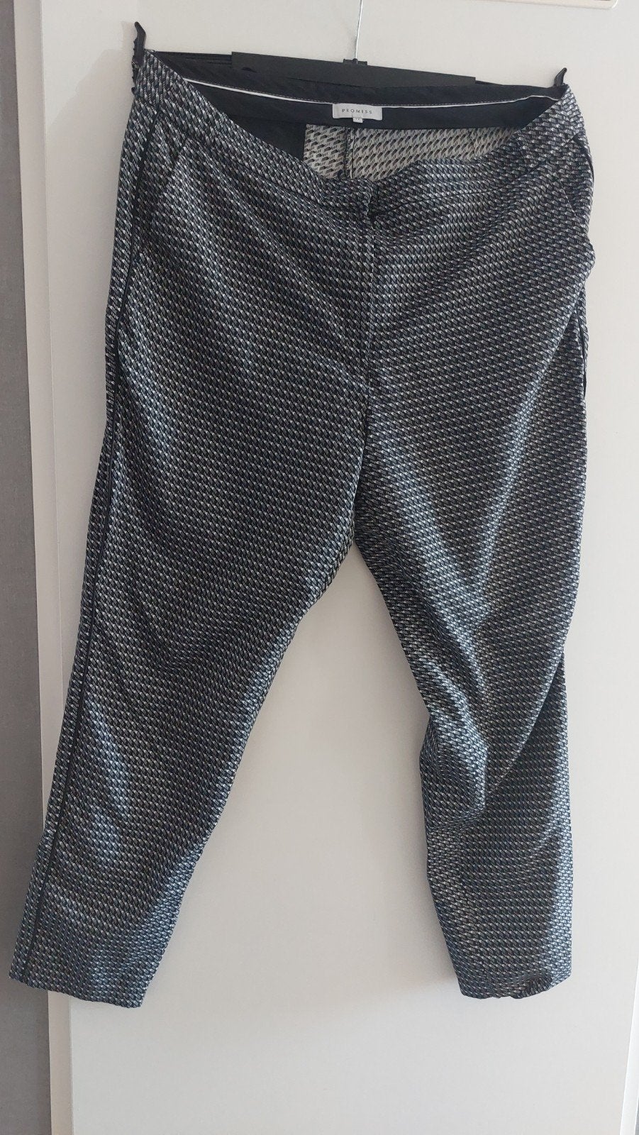 Promiss pantalon met pied-de-poule patroon, Promiss, Meerkleurig, Maat 46/48 (XL) of groter, Ophalen of Verzenden