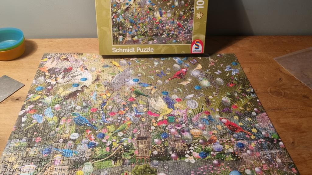 Legpuzzels 1000 stukjes, Ophalen of Verzenden, 500 t/m 1500 stukjes, Zo goed als nieuw, Legpuzzel