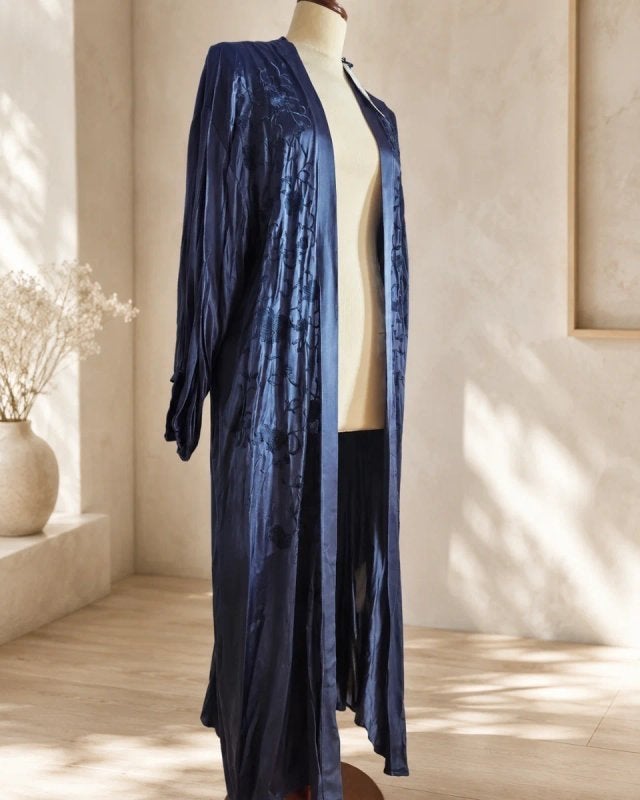 Elegante Zara Limited Edition Kimono - One Size (M), Maat 38/40 (M), Blauw, Ophalen of Verzenden, Zo goed als nieuw