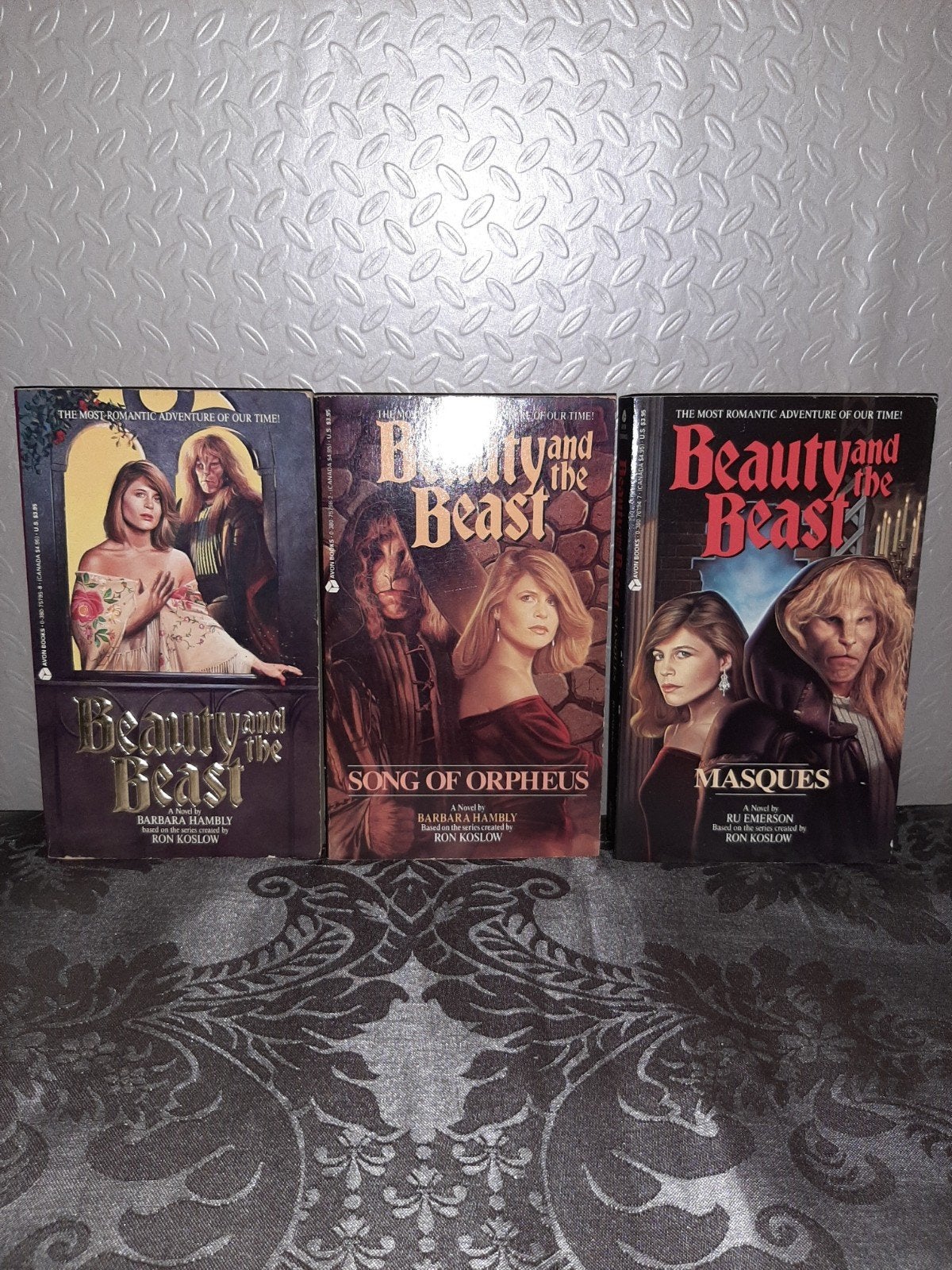 Beauty and the Beast boeken set (3 stuks), Ophalen of Verzenden, Gelezen, Barbara Hambly, R.J. Emerson