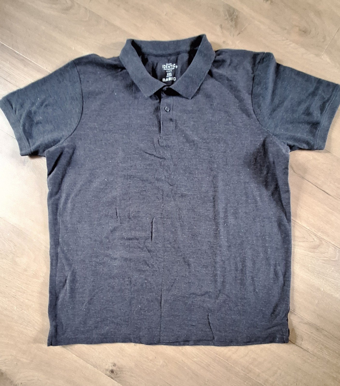 Polo Shirt XXL - Identic, Maat 56/58 (XL), Ophalen of Verzenden, Grijs, Gedragen