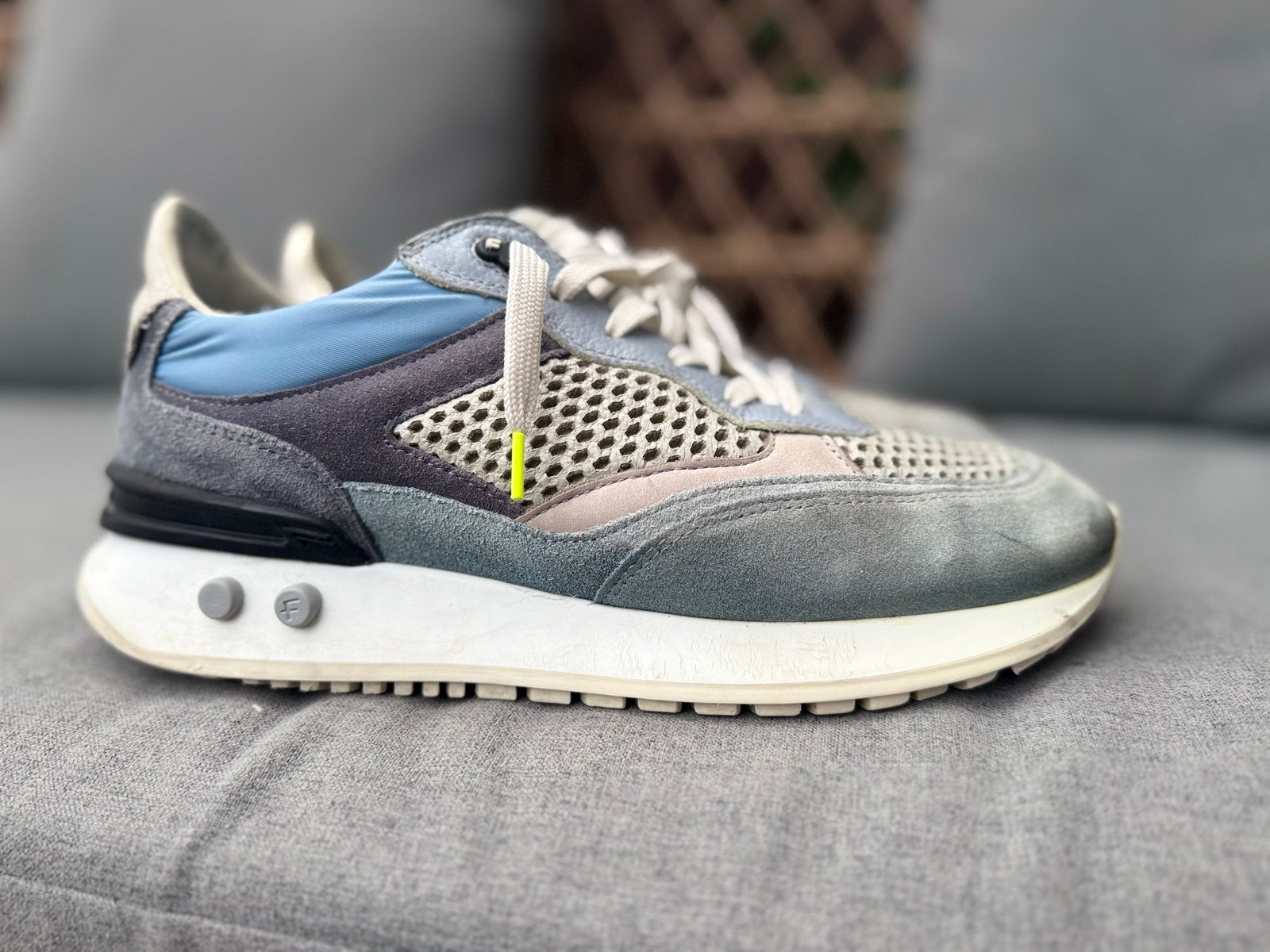 Floris van Bommel sneakers maat 7, Ophalen of Verzenden, Gedragen, Blauw, Sneakers of Gympen
