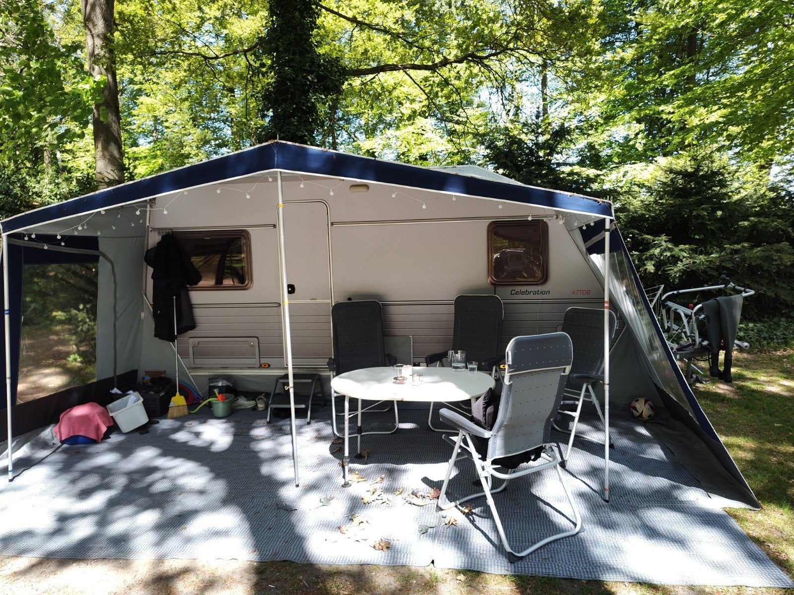 luifel met zijwanden, netjes gebruikte voor kip 47, 15 t/m 36 kg, Ophalen, Overige merken, Gebruikt