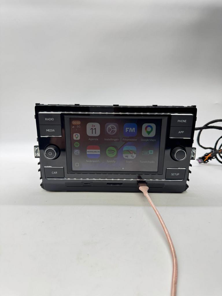 OEM Volkswagen Autoradio CarPlay Android Auto, Ophalen of Verzenden, Gebruikt