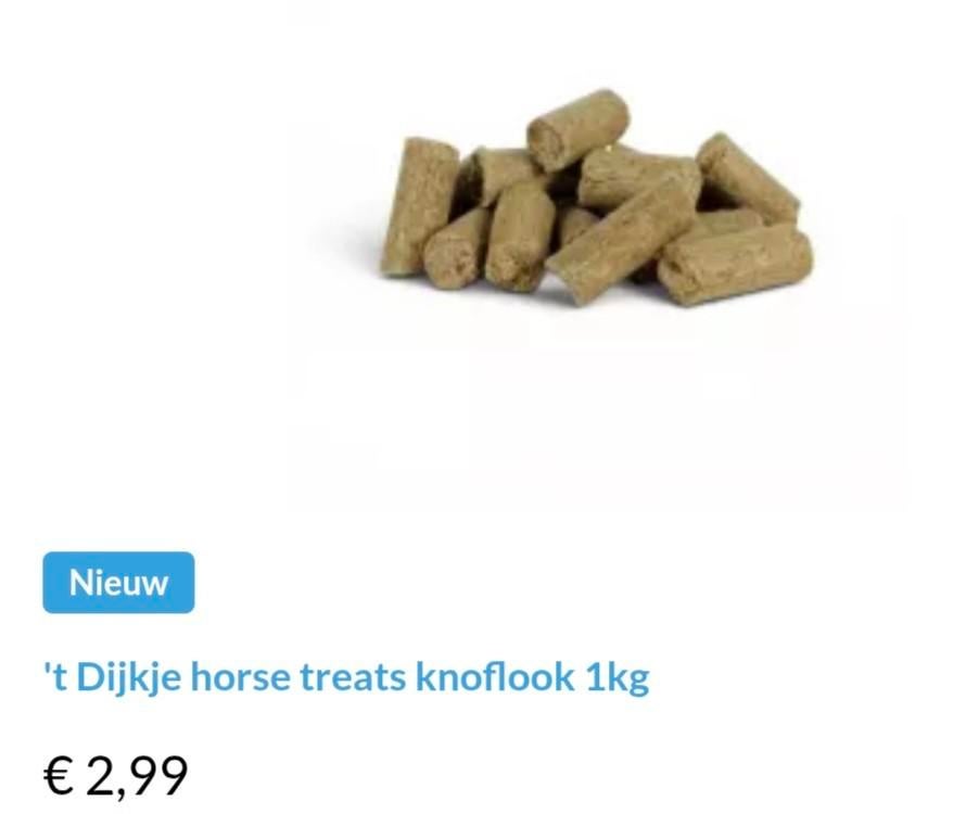 Horse treats, Ophalen of Verzenden, Vee