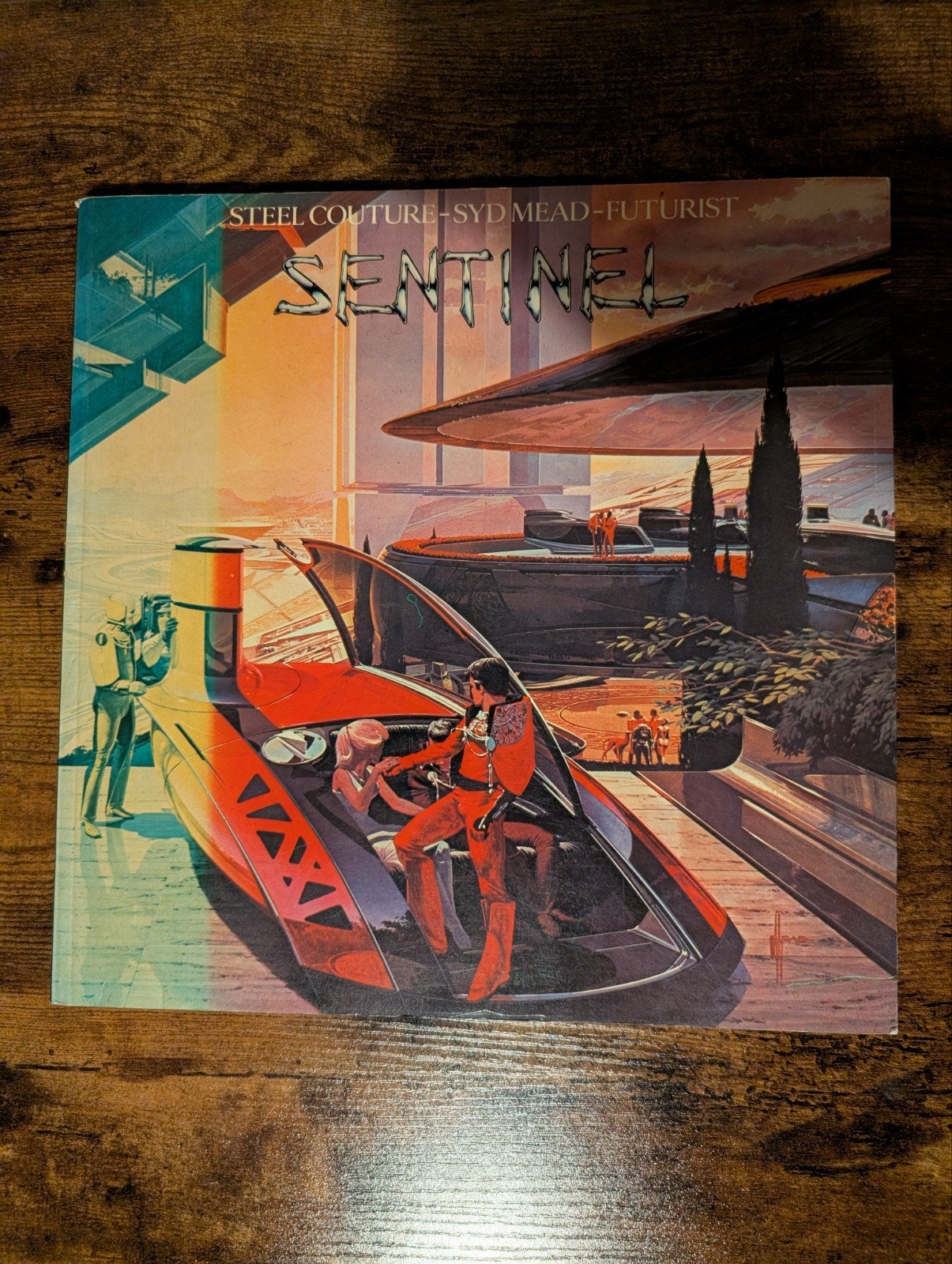 Zeldzaam: Sentinel (1979) - Syd Mead - Eerste Druk, Ophalen of Verzenden, Gelezen, Overige onderwerpen, Strother MacMinn & Syd Mead