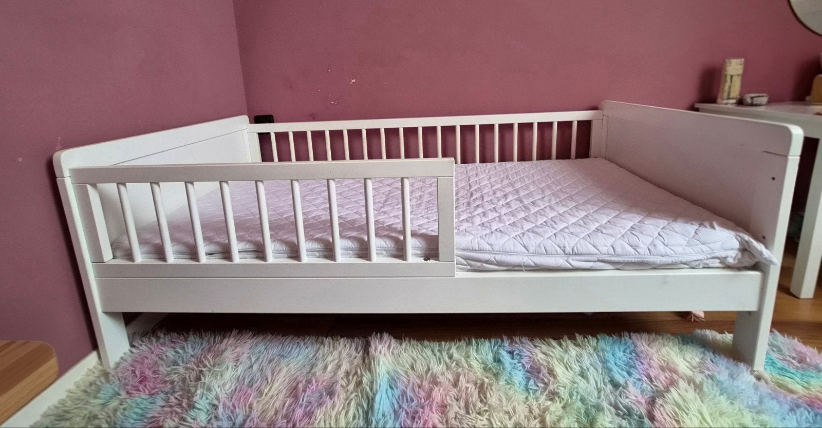 Peuterbed Petite Amelie 140x70 cm, Gebruikt, 70 tot 85 cm, 140 tot 160 cm, Ophalen
