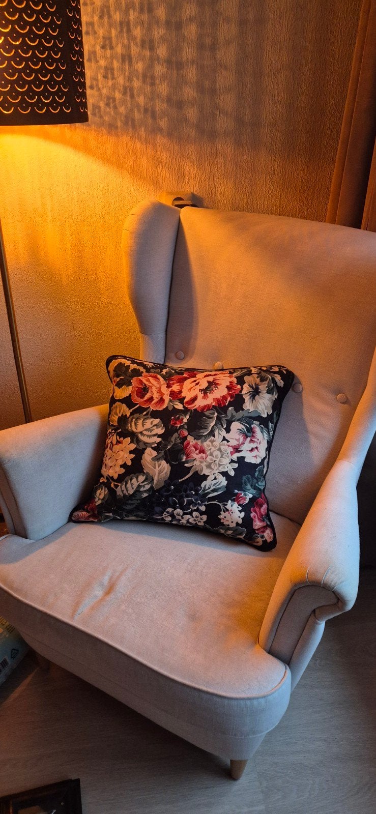 Bloemenprint kussens Ikea, Ophalen, Overige merken, Meerkleurig, Met print