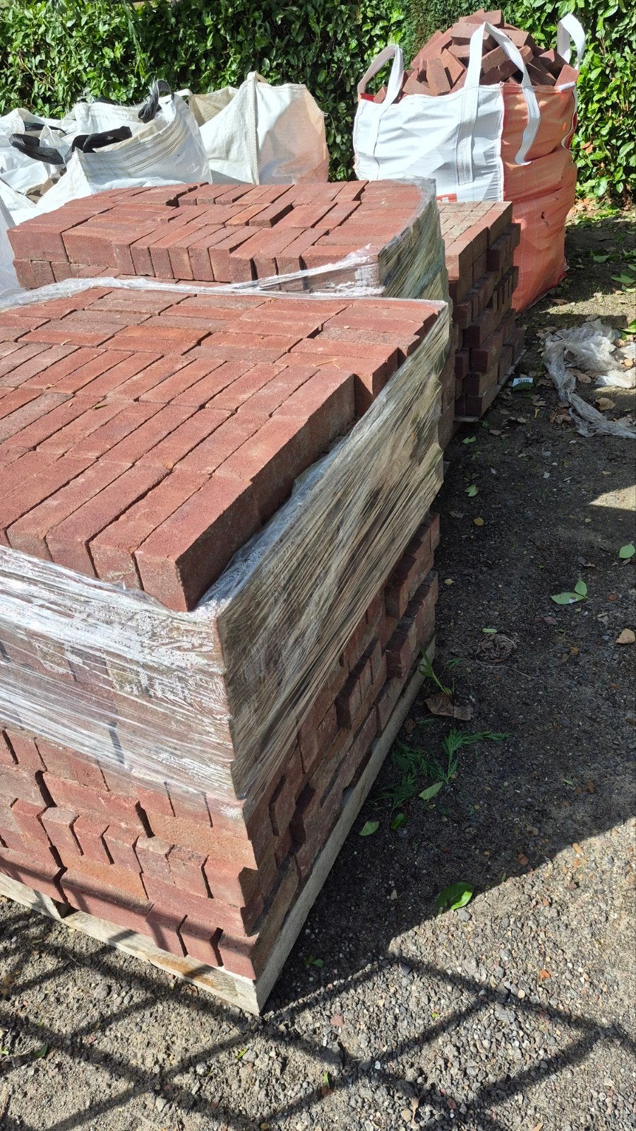✅️🧱ROOD GEBAKKEN DIKFORMATEN., Ophalen of Verzenden, Gebruikt, Keramiek, Klinkers