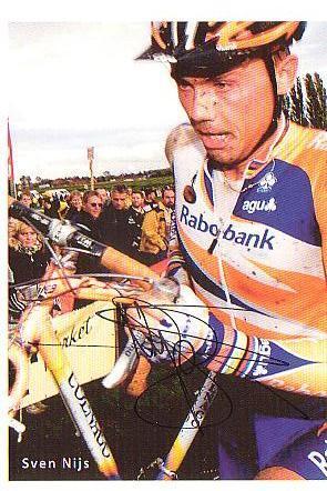 Promotiekaart	Sven Nijs		RABO Bank			Wielrennen, Verzamelen, Verzenden, 1980 tot heden, Gelopen, Sport en Spel