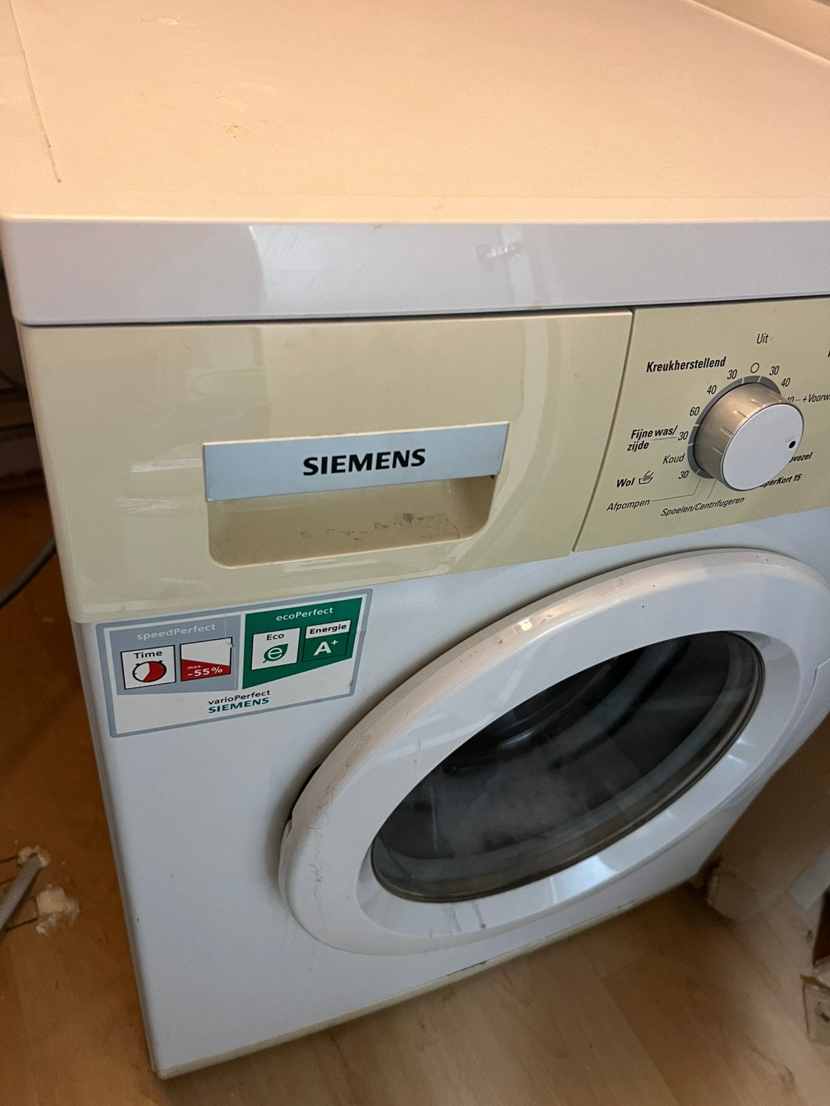 Siemens wasmachine - perfect werkend, Ophalen, Zo goed als nieuw, 85 tot 90 cm, 1200 tot 1600 toeren